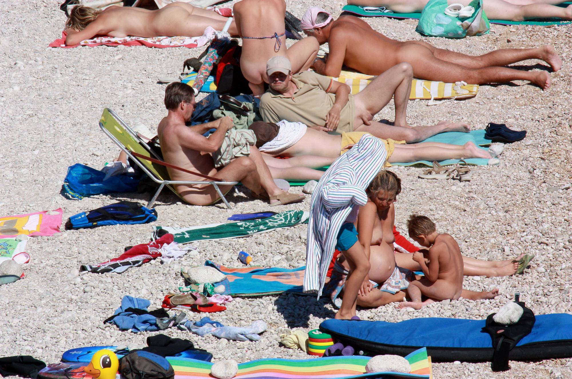 Nudist Child Walk-Around - 1