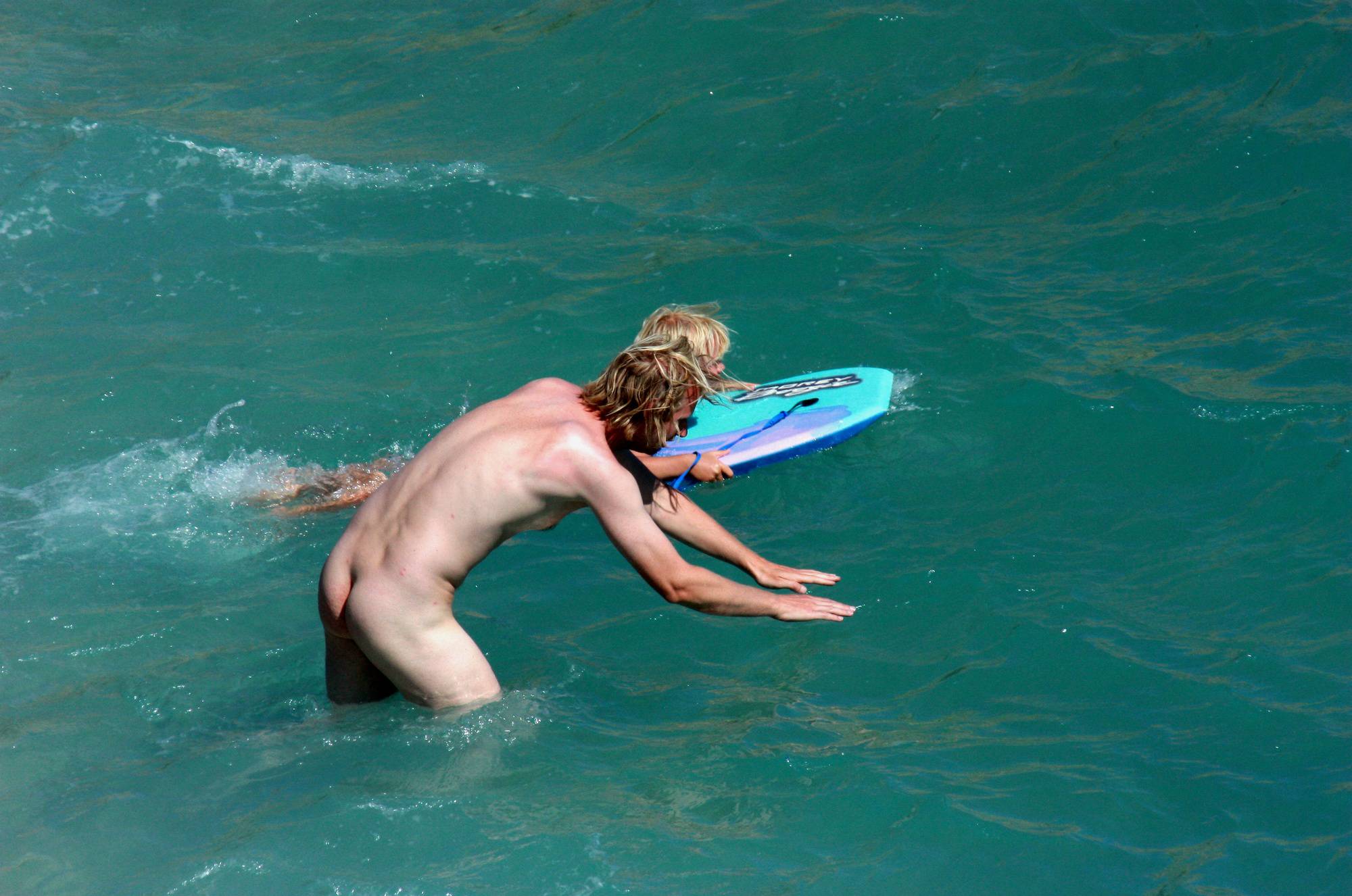 Purenudism Pics Nudist Family Blue Floater - 1