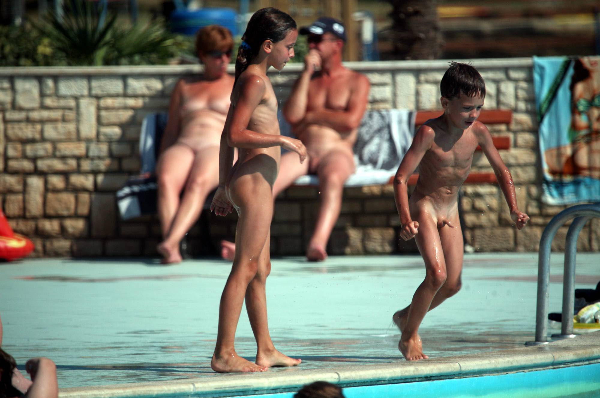 Purenudism Pics Nudist Pool Jump Location - 1
