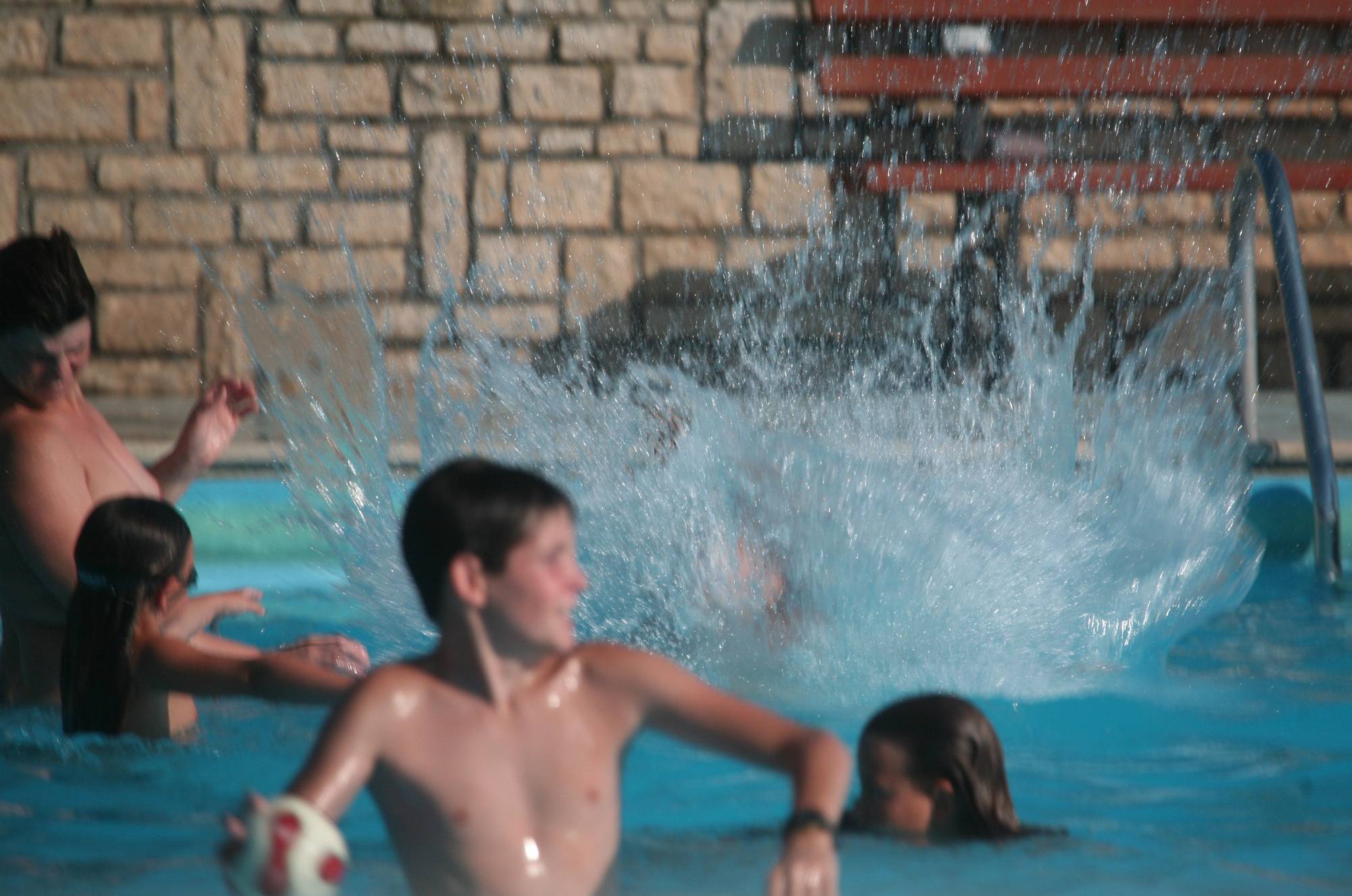 Purenudism Pics Nudist Pool Jumpers Two - 2