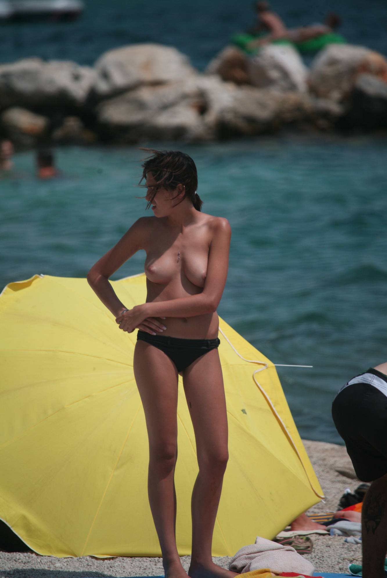 Nudist Topless Girlfriends - 2