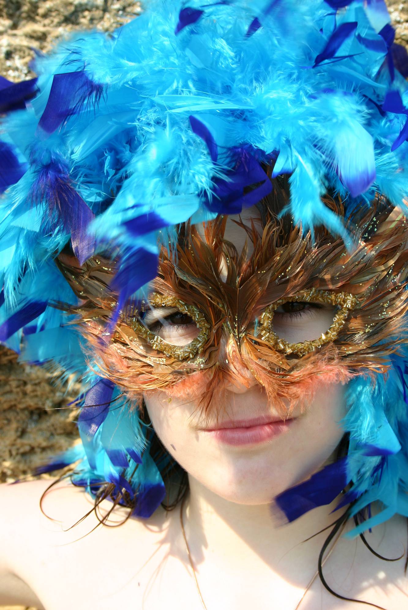 Of Nudist Masks and Paint - 1