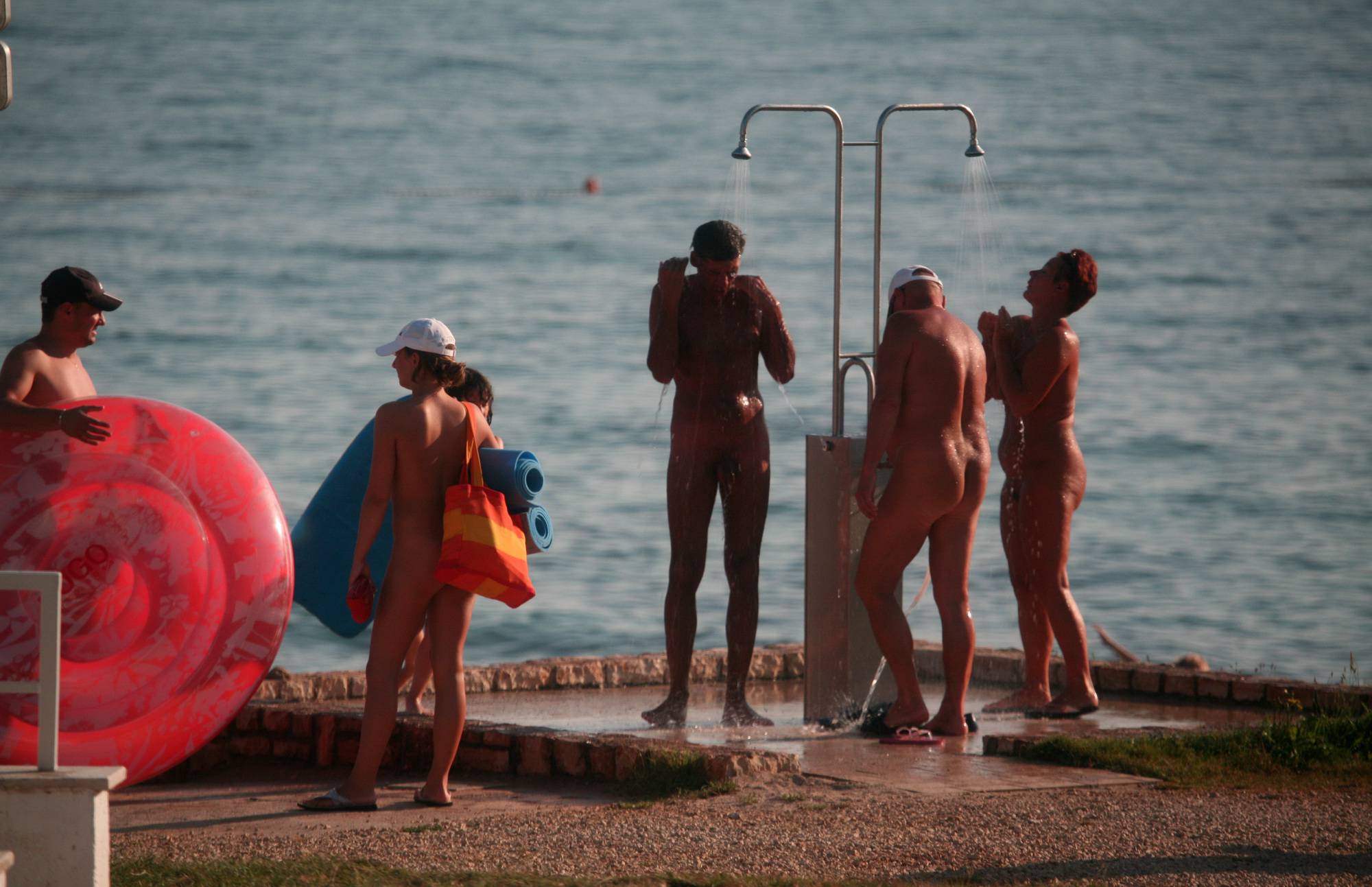 Purenudism Pics Outdoor Shower Night Sky - 1