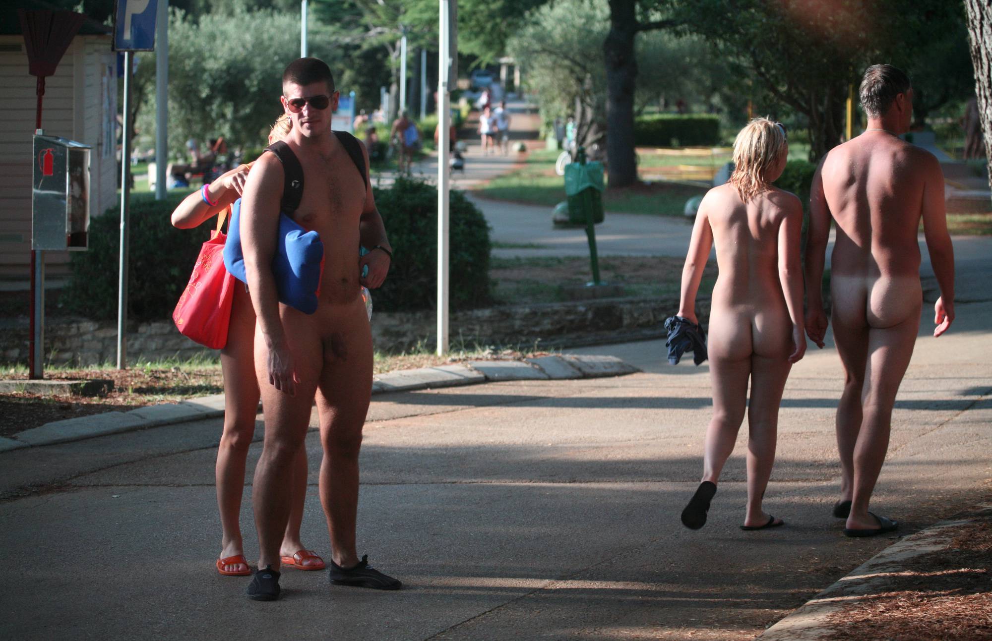 Purenudism Pics Outdoor Sidewalk Series - 1
