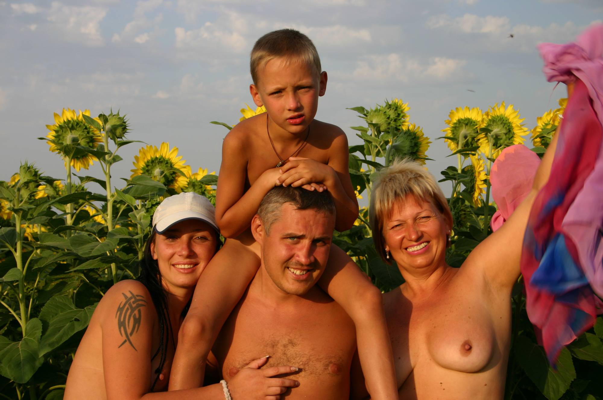 Purenudism Pics Outdoor Sunflower Fields - 1