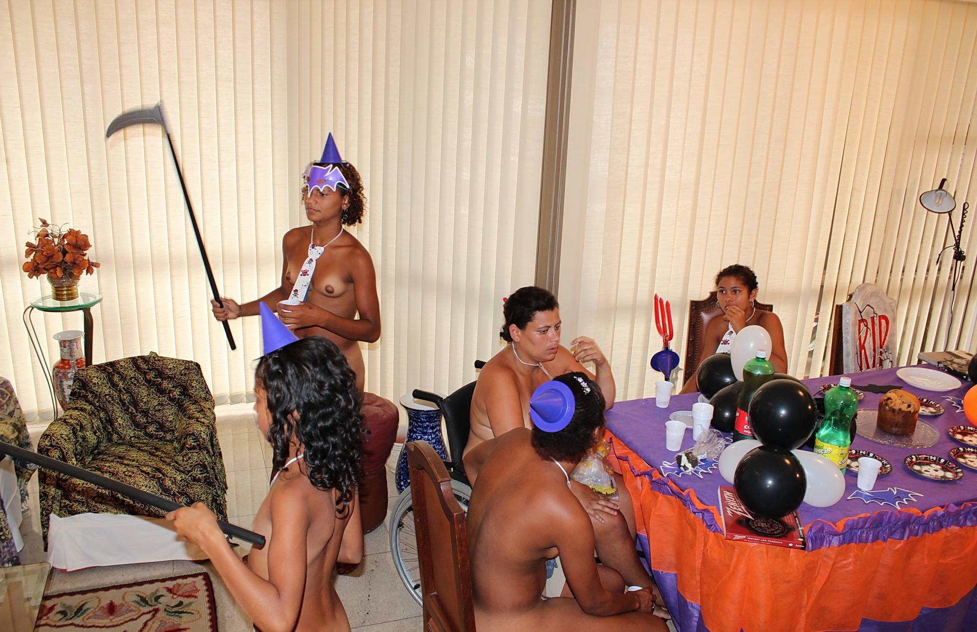 Purenudism Pics Preparing For The Night - 2