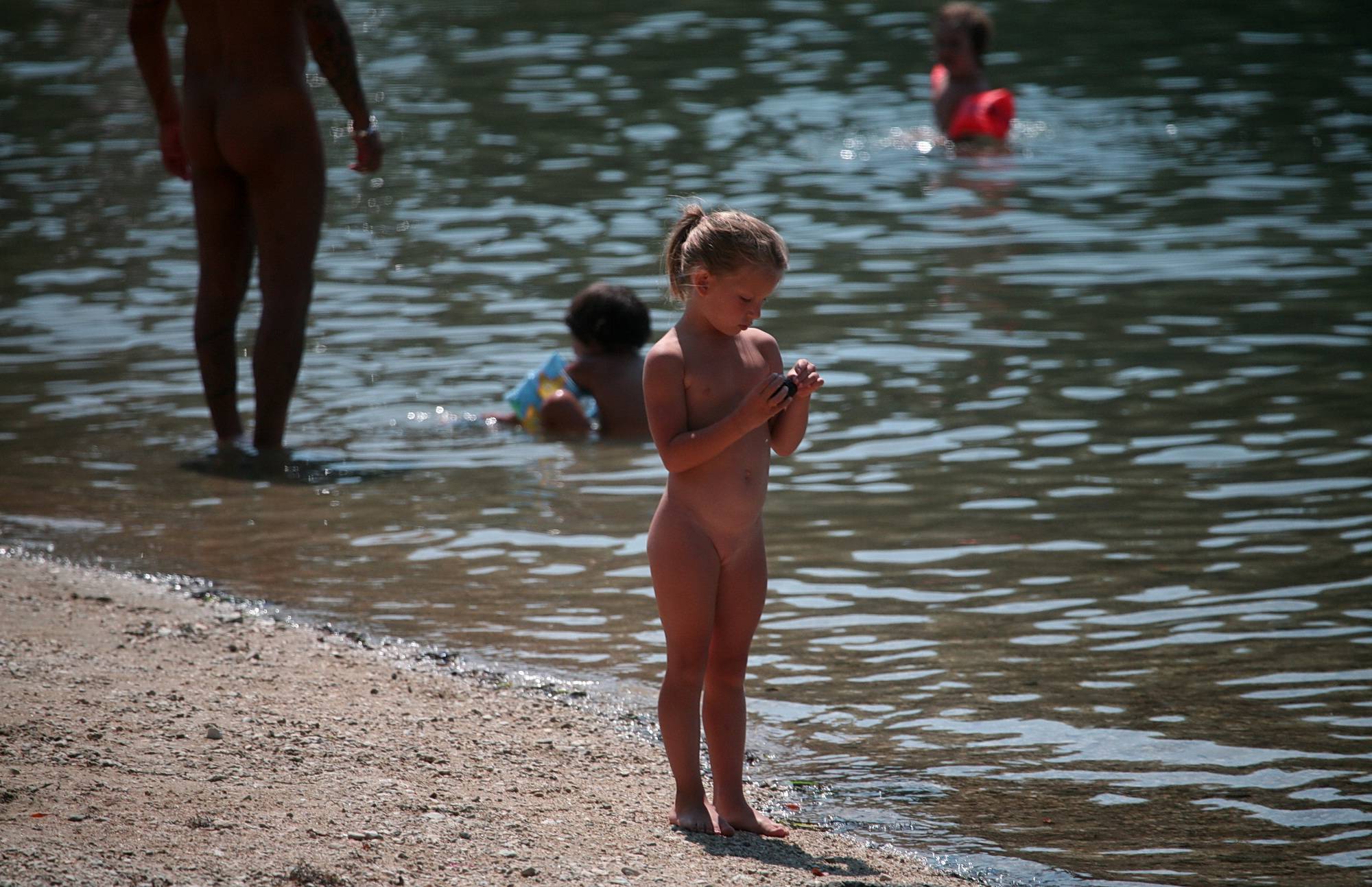 Sandy Nudist Relaxation - 2
