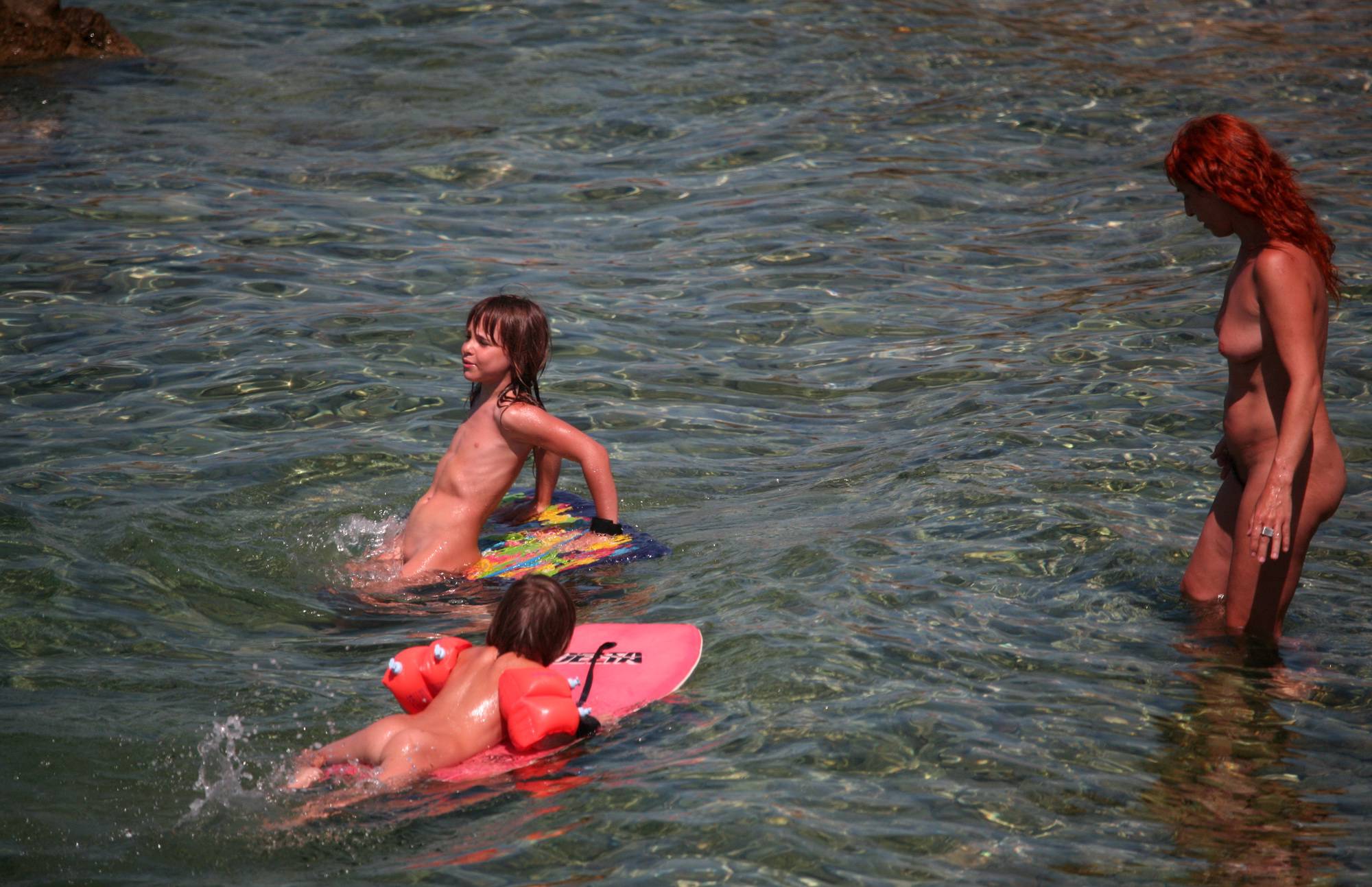 Two Floaters in the Beach - 2