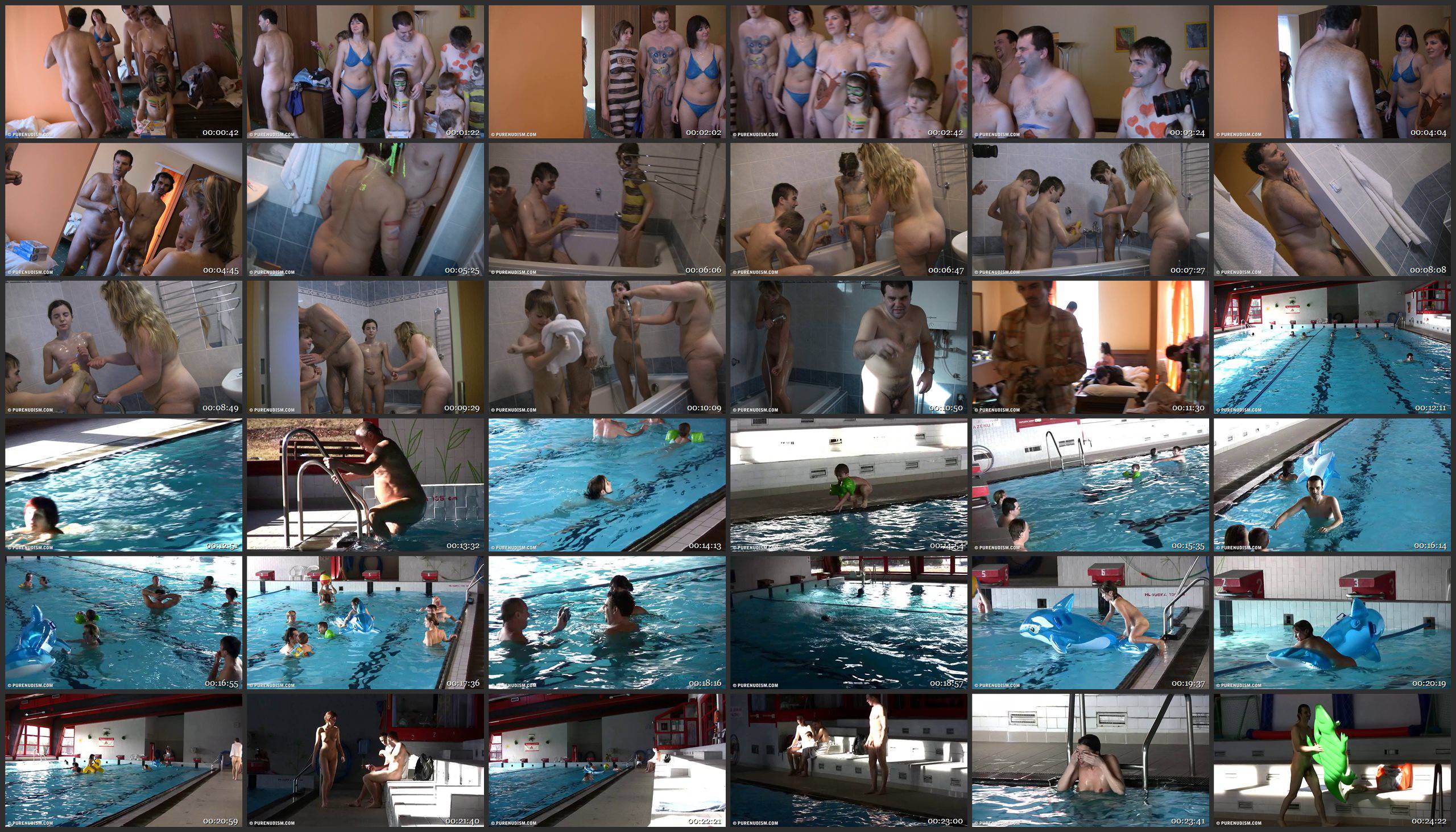 Floating On Our Rafts 1 - Thumbnails