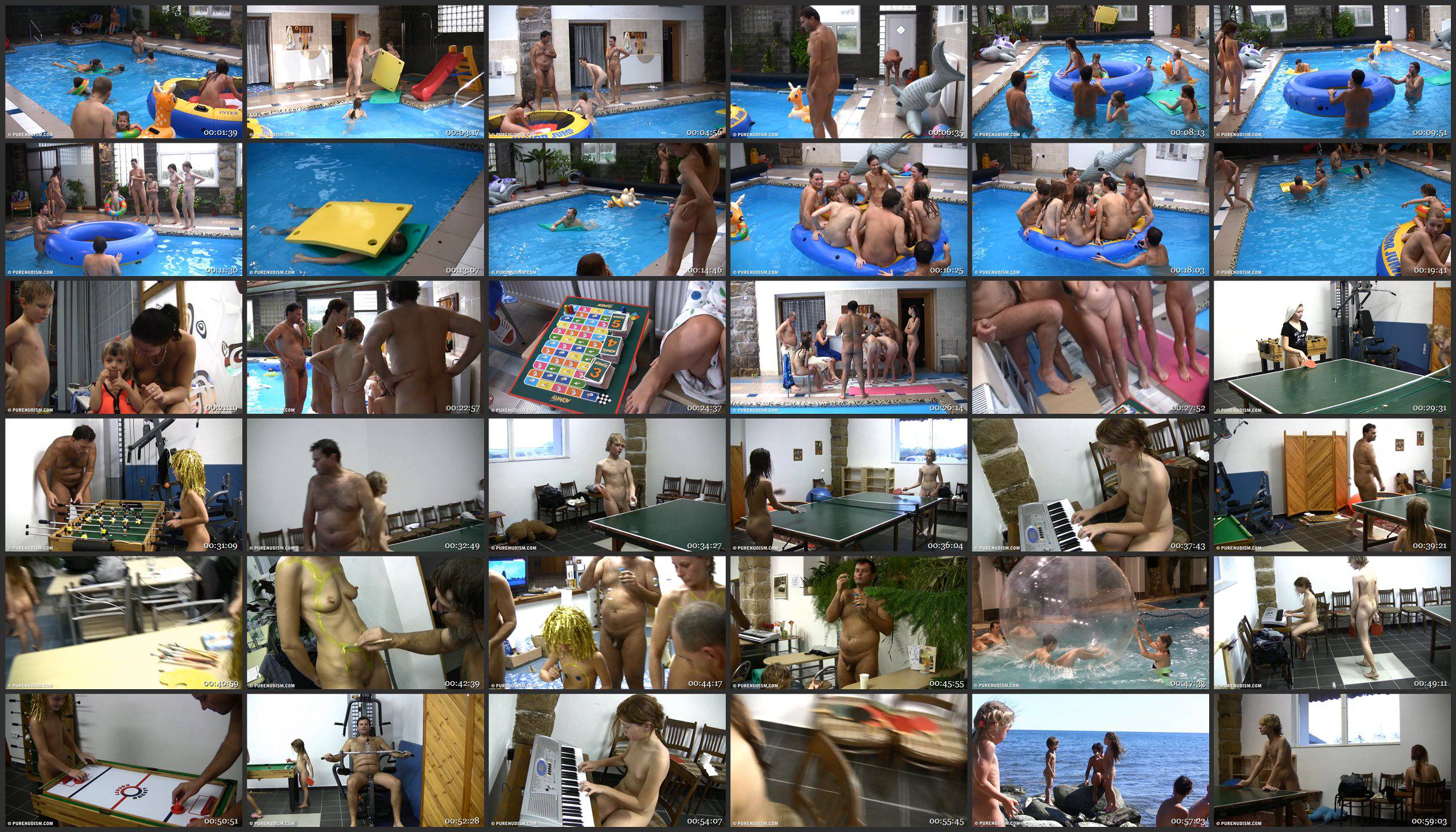 Purenudism Videos Piano Pool and Tennis - Thumbnails