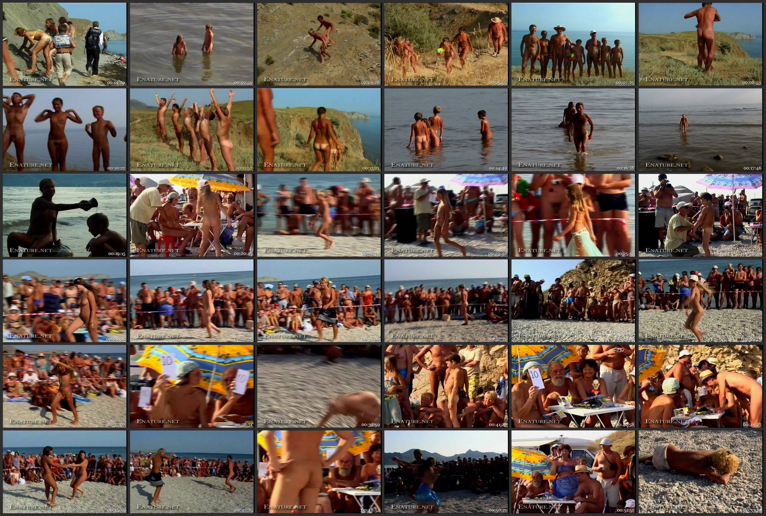 RussianBare and Enature Videos King and Queen of Koktebel Part 1 - Thumbnails