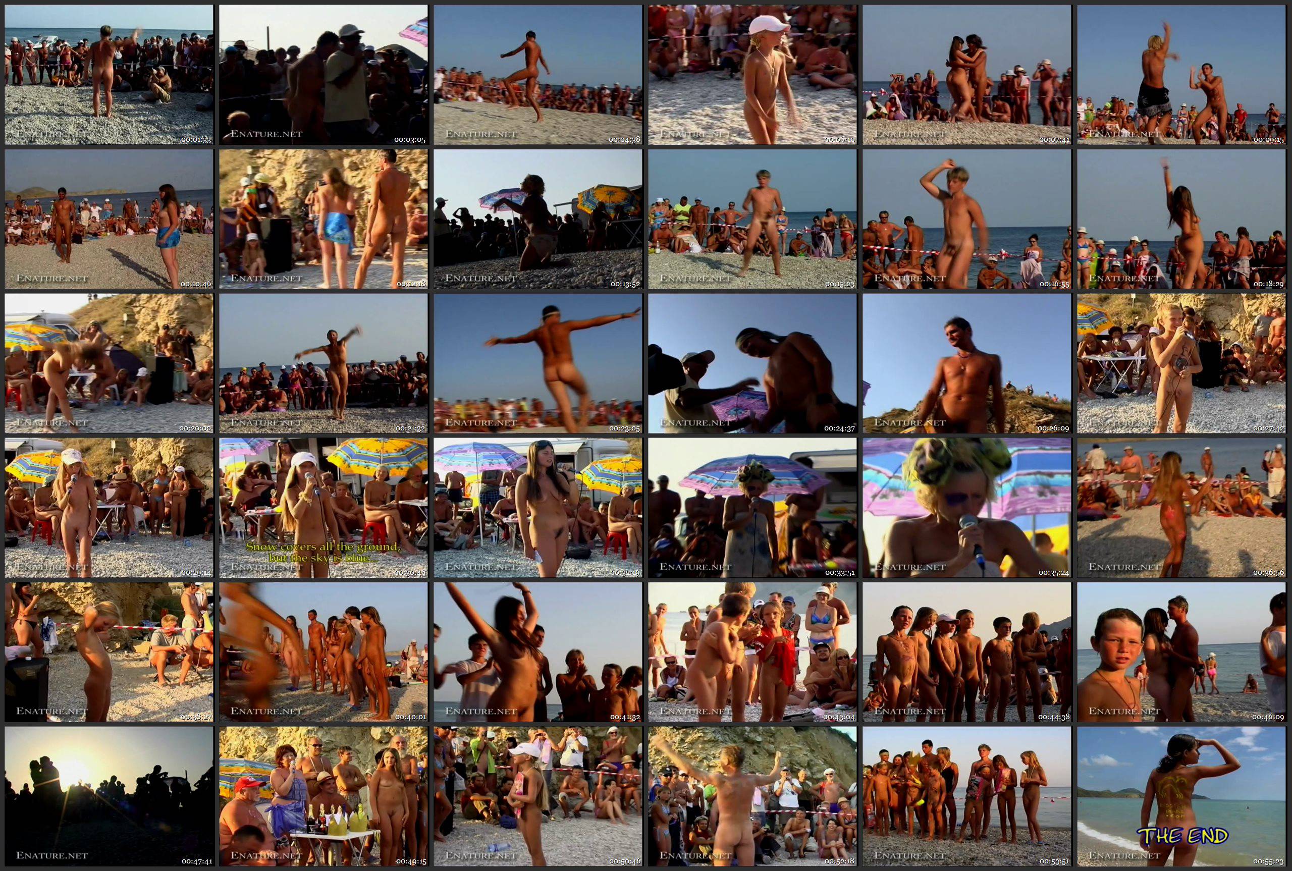 RussianBare and Enature Videos King and Queen of Koktebel Part 2 - Thumbnails