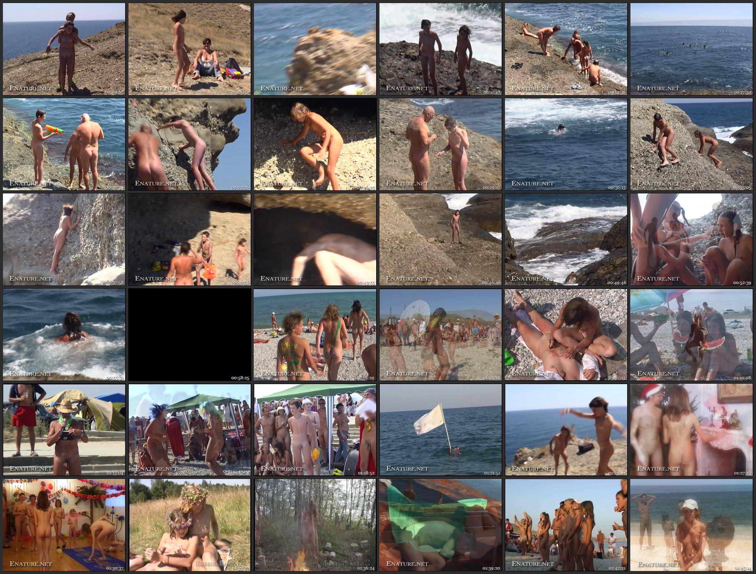 RussianBare and Enature Videos Where the Wind and the Waves Blow Wild! - Thumbnails