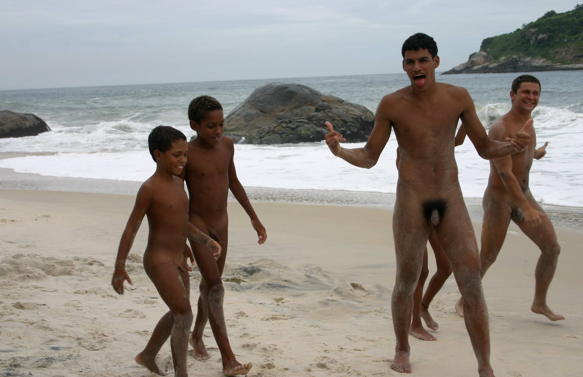 Purenudism Pics The Flags and Nudist Sand - 2