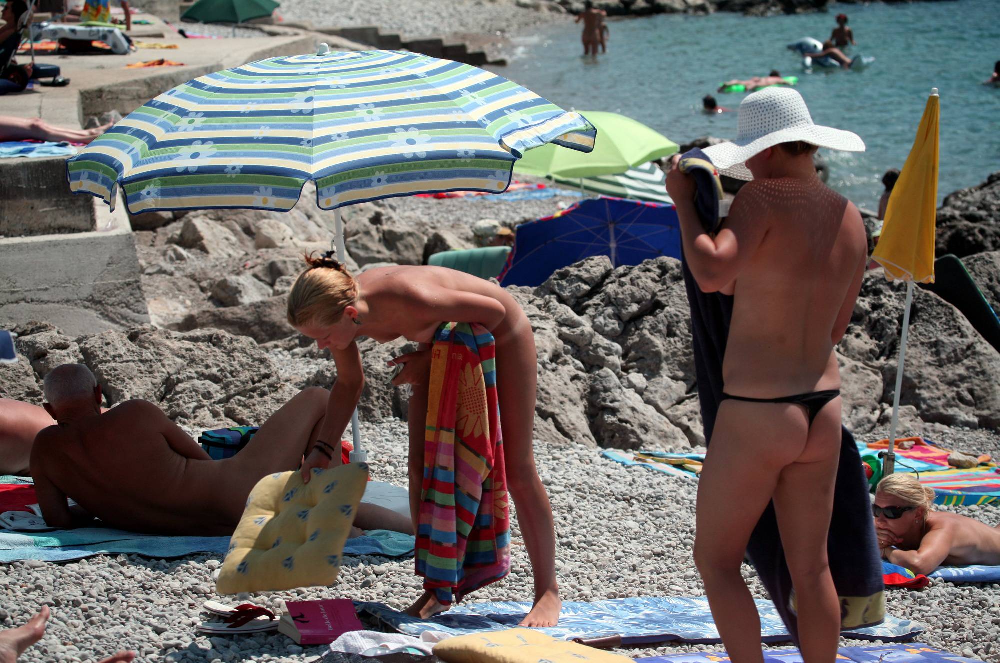 Trail of Two Naturist Girls - 1