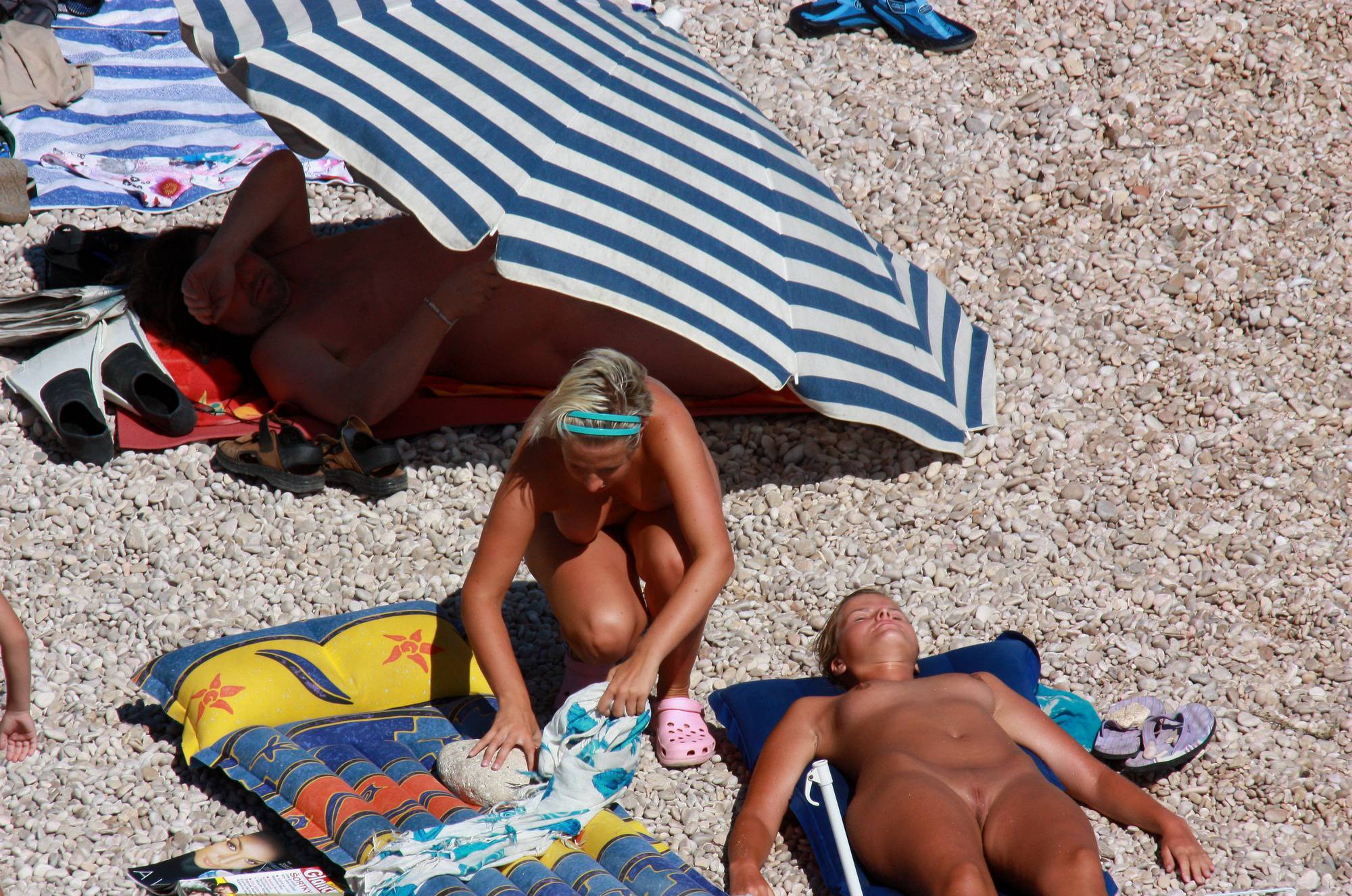 Purenudism Pics Two Girl Friends on Beach - 2