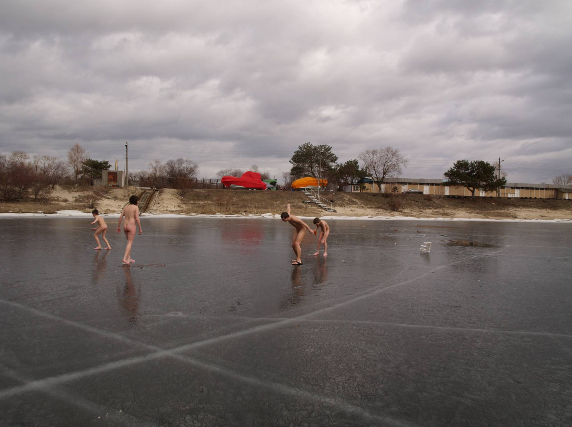 Purenudism Pics Valentine Nude Ice Jumper - 1