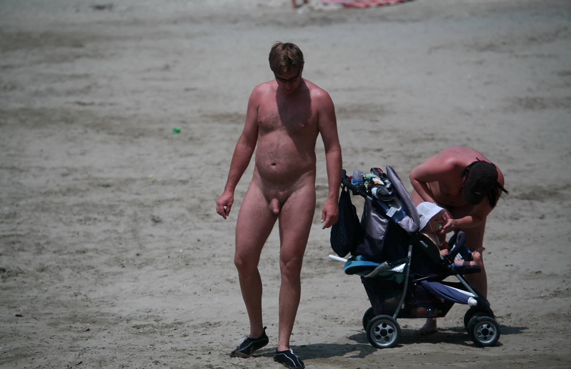 Purenudism Pics White Sand Stroller Push - 1